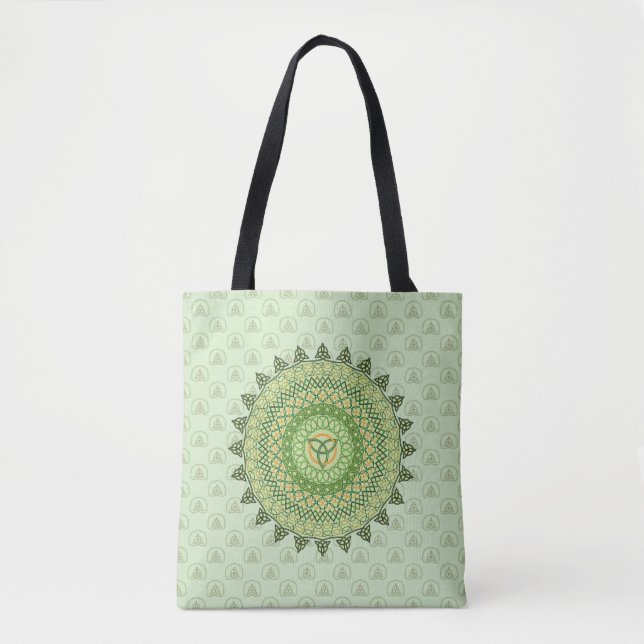 Celtic St. Patricks dag tryck bag Tygkasse (Framsida)