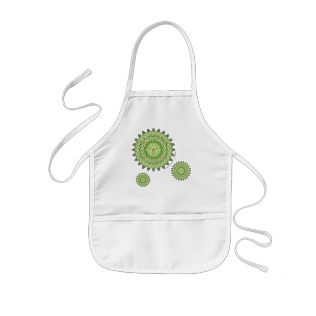 Celtic St. Patty's Day Apron Barnförkläde (Framsidan)