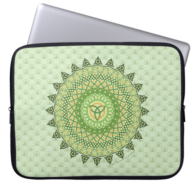 Celtic St. Patty's Day Laptop Fodral (Framsidan)