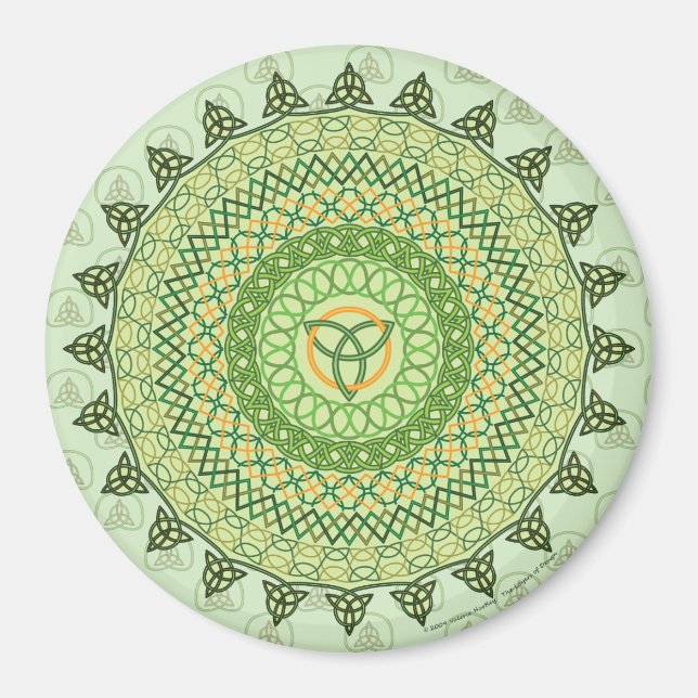 Celtic St. Patty's Day Magnet (Framsidan)