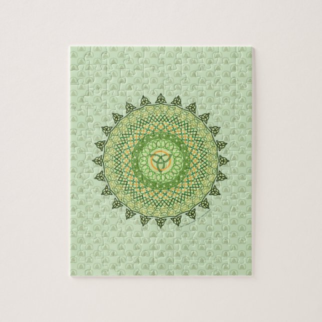 Celtic St. Patty's Day Puzzle Pussel (Vertikal)