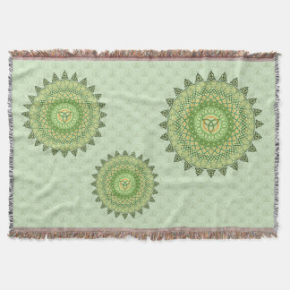 Celtic St. Patty's Day Throw Blanket Mysfilt