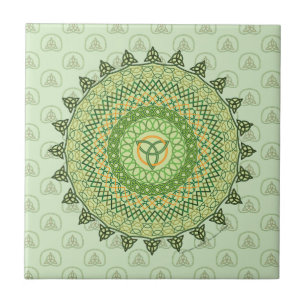 Celtic St. Patty's Day Tile Kakelplatta