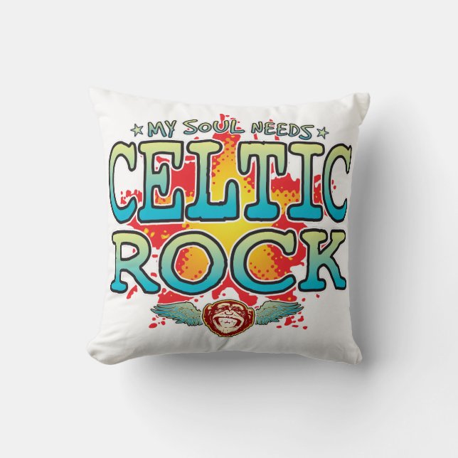 Celtic Sten Soul Cushion Kudde (Framsida)