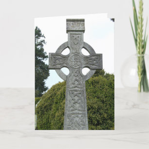 Celtic Stone Kor-hälsningskort Kort