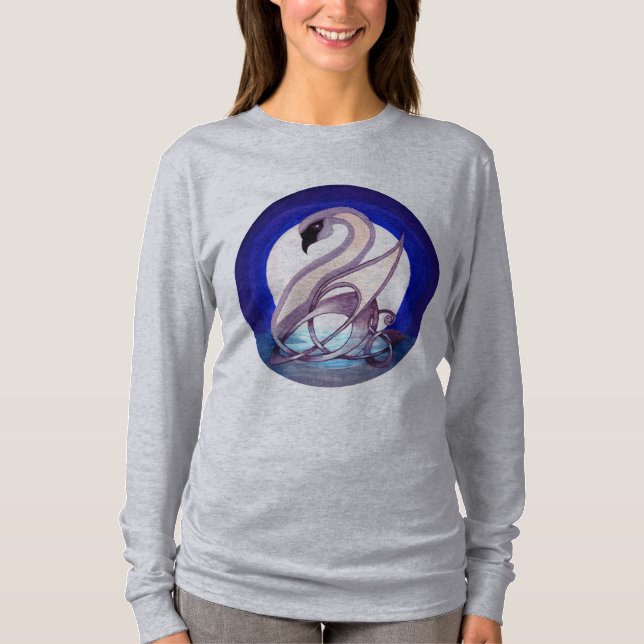 Celtic svan t-shirt (Framsida)