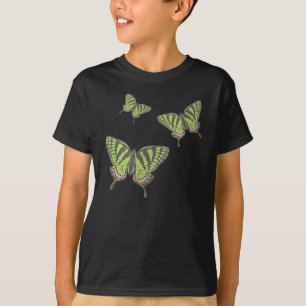 Celtic Swallowtail Barn och Baby Mörk Shirt Tee