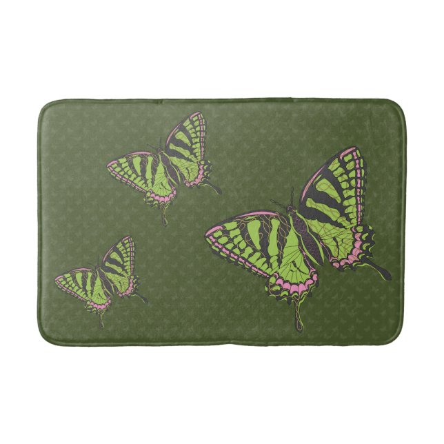 Celtic Swallowtail Bath Mat Badrumsmatta (Framsidan)