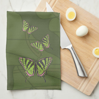 Celtic Swallowtail Hand Towel Kökshandduk