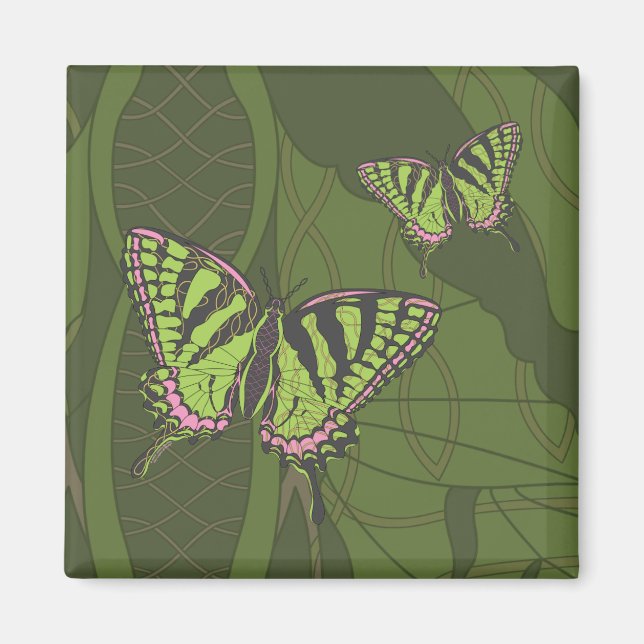 Celtic Swallowtail Magnet (Framsidan)