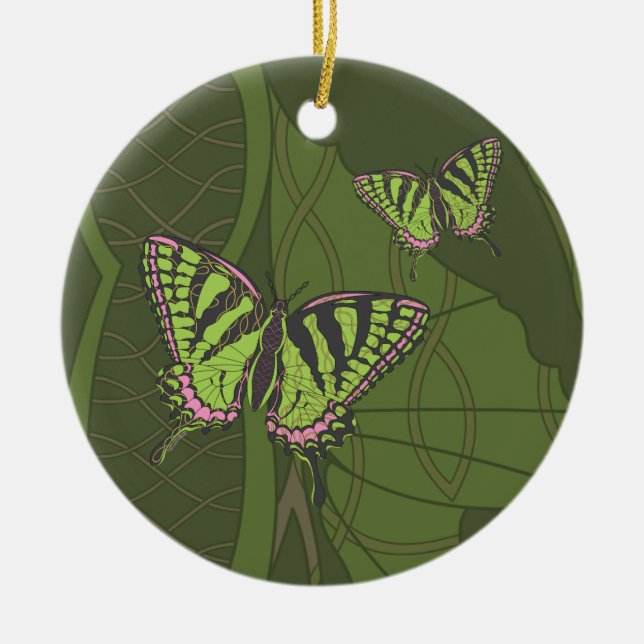 Celtic Swallowtail Ornament (Framsidan)