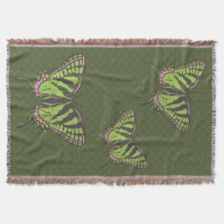 Celtic Swallowtail Throw Blanket Filt