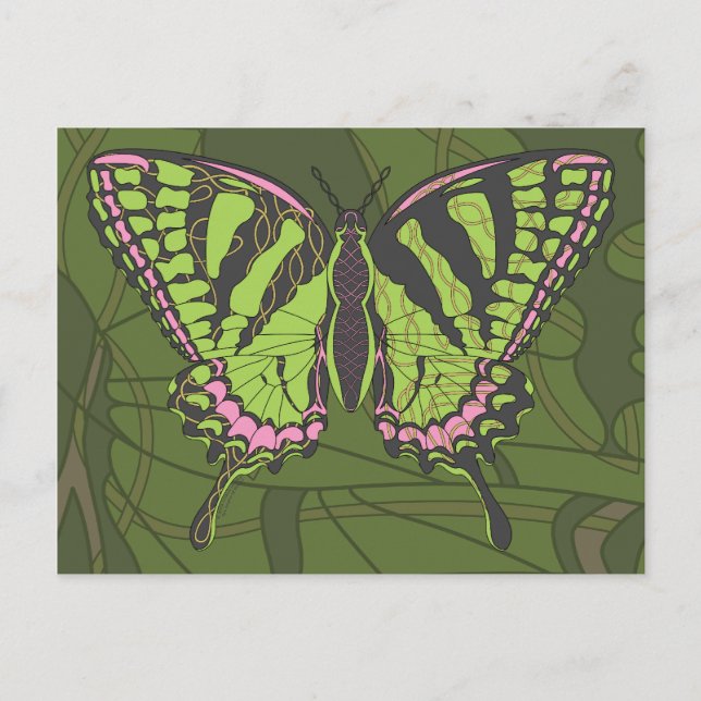 Celtic Swallowtail-vykort Vykort (Framsida)