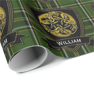 Celtic symbolirländareTartan Presentpapper