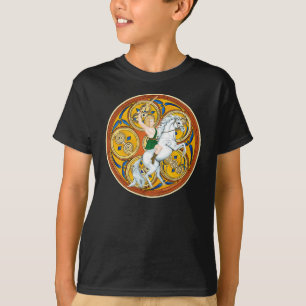 Celtic T-tröja för barn, Celtic krigare Lugh Tee Shirt