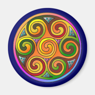 Celtic teckning magnet