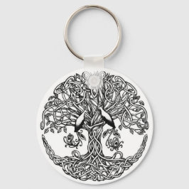 Celtic träd nyckelring