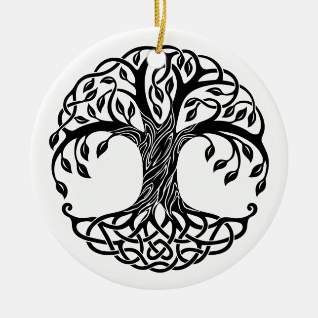 celtic träd ornament (Framsidan)