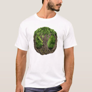 Celtic träd t-shirt