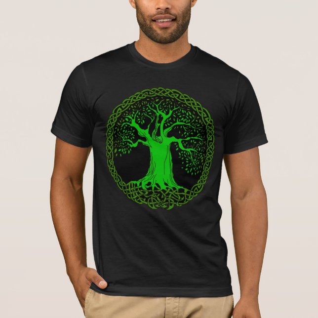 Celtic träd t-shirt (Framsida)