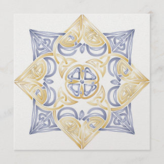 Celtic (traditionell) bröllopfnurrainbjudan, inbjudningar