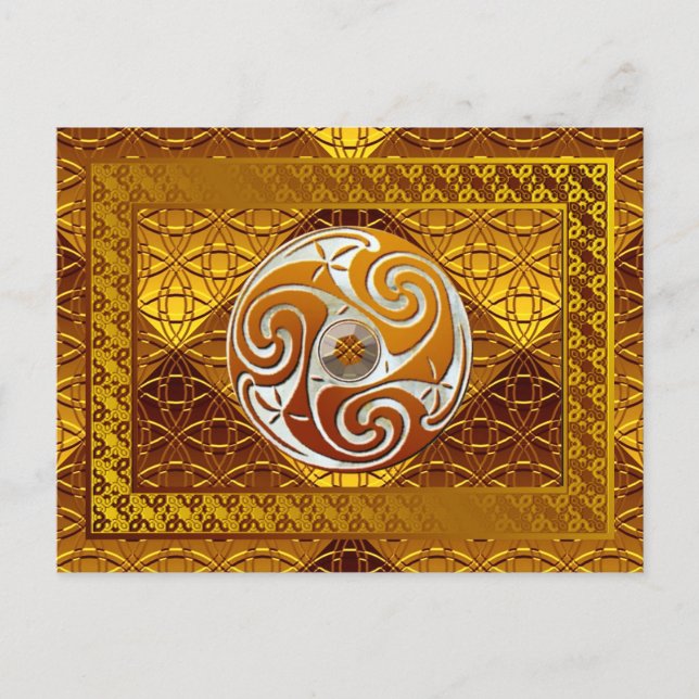 "Celtic Treasure" Art-vykort Vykort (Framsida)