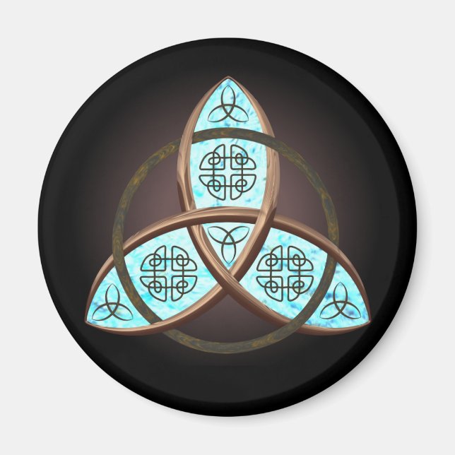 Celtic Trinity Knot Magnet (Framsidan)
