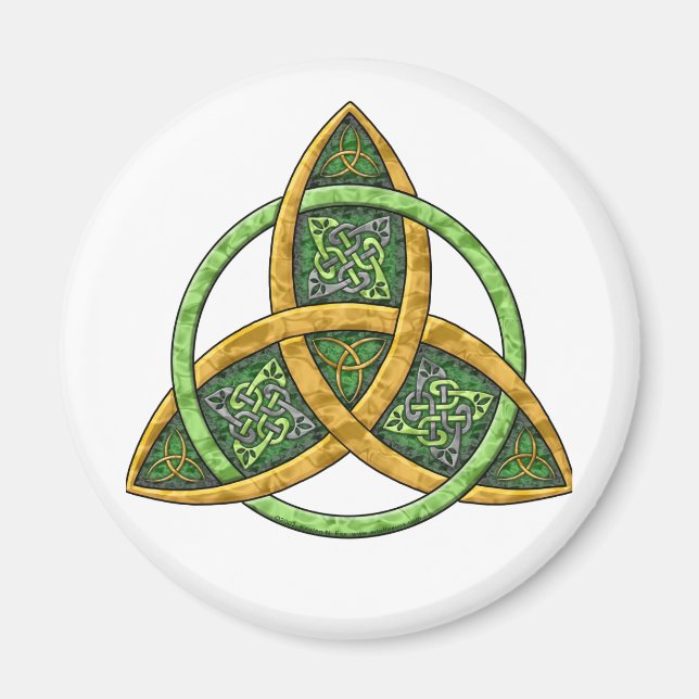 Celtic Trinity Knot Magnet (Framsidan)