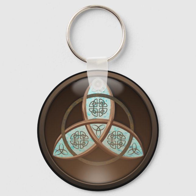 Celtic Trinity Knot Nyckelring (Framsida)