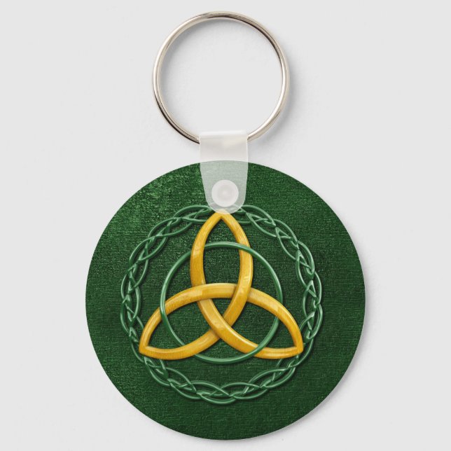 Celtic Trinity Knot Nyckelring (Framsida)