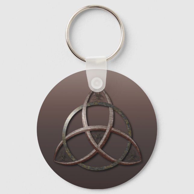Celtic Trinity Knot Nyckelring (Framsida)