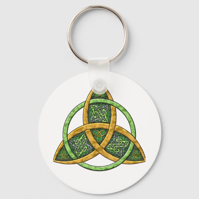 Celtic Trinity Knot Nyckelring (Framsida)