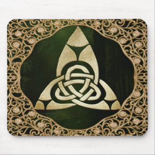 Celtic Trinity Knot on Forest Shadows Musmatta