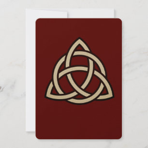 Celtic Trinity Knot Triquetra Symbol