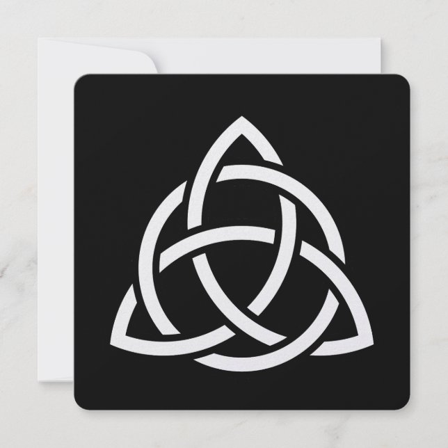 Celtic Trinity Knot Triquetra Symbol (Framsida)