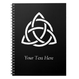 Celtic Trinity Knot Triquetra Symbol Personlig Anteckningsbok