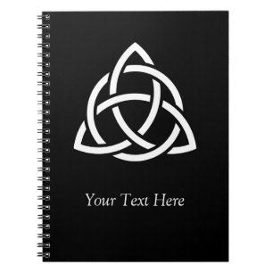 Celtic Trinity Knot Triquetra Symbol Personlig Anteckningsbok