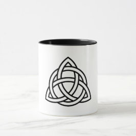 Celtic Trinity Knot Triquetra Wicca Symbol Mugg