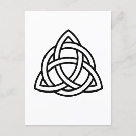 Celtic Trinity Knot Triquetra Wicca Symbol Vykort