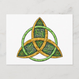 Celtic Trinity Knot Vykort