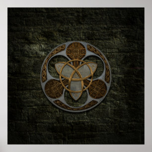 Celtic Trinity skyddar Poster