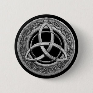 Celtic Trinityfnurra för metall Knapp