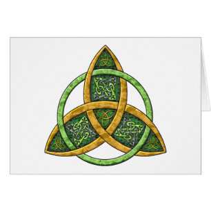 Celtic Trinityfnurra Hälsningskort