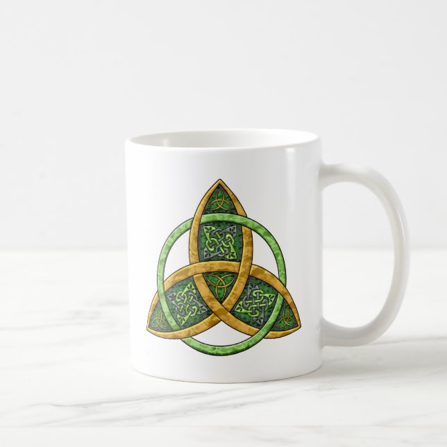 Celtic Trinityfnurra Kaffemugg (Höger)