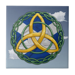 Celtic Trinityfnurra Kakelplatta