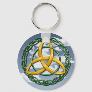 Celtic Trinityfnurra Nyckelring