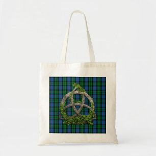 Celtic Trinityfnurra och klanMorrison Tartan Tygkasse