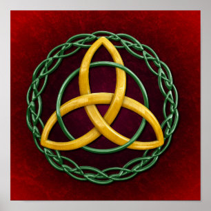 Celtic Trinityfnurra Poster