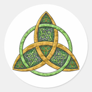 Celtic Trinityfnurra Runt Klistermärke