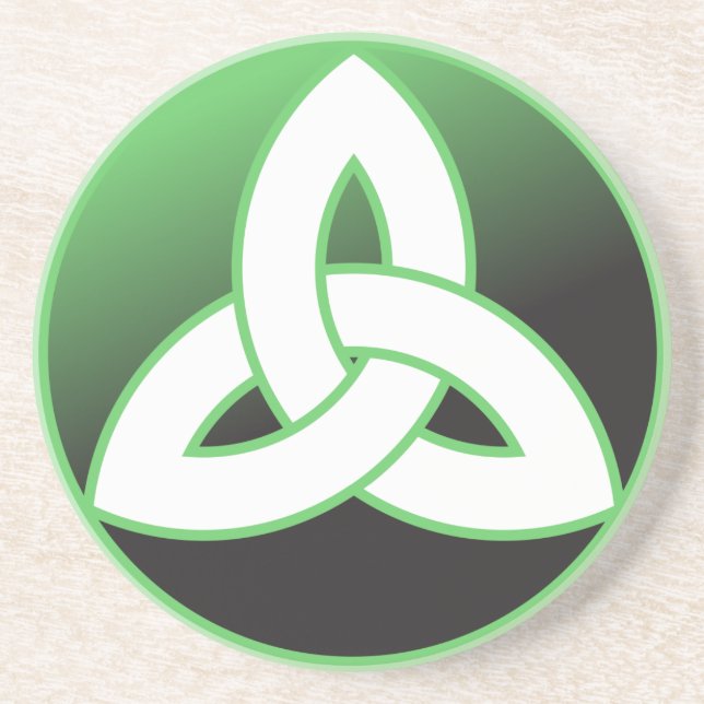 Celtic Trinityfnurra upp Underlägg Sandsten (Framsidan)